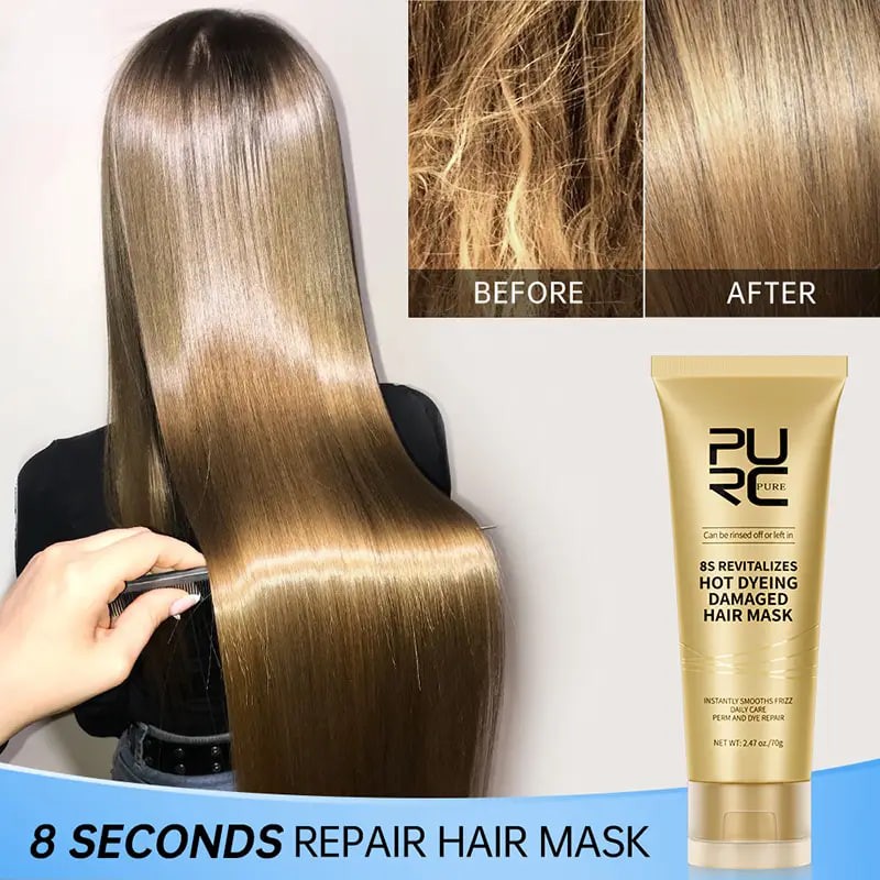 8 Seconds Hair Mask Professional Keratin Hair Care Cream Smoothing Straightening Hair Hair Care Product