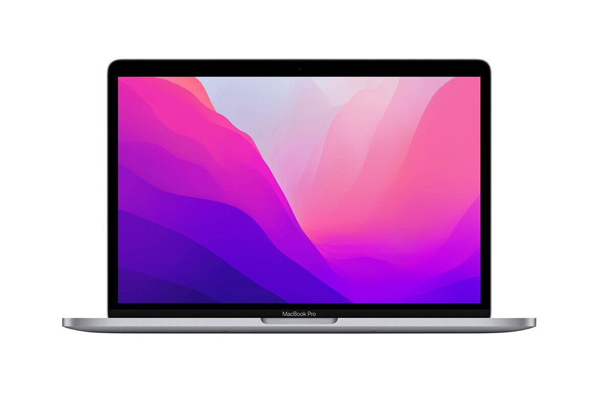 APPLE MACBOOK PRO 2022 13.3" QHD APPLE M2 CPU 8GB RAM 256GB SSD LAPTOP MNEH3LL/A